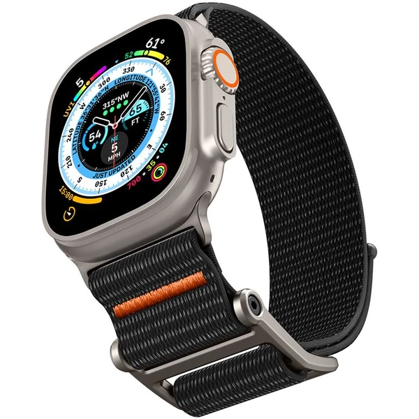 Spigen DuraPro Flex Ultra remienok Apple Watch 49/46/45/44/42mm čierny - Remienky - Hlavný obrázok