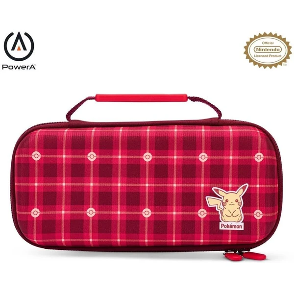 PowerA Protection Case Pokémon - Pikachu Plaid (Switch) - Puzdra - Hlavný obrázok