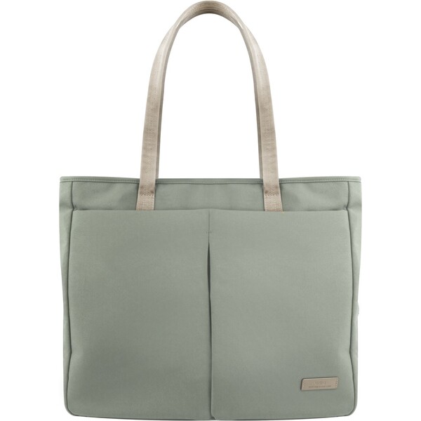 UNIQ HAVA RPET FABRIC TOTE BAG (UP TO 14") - LAUREL GREEN (LAUREL GREEN)
