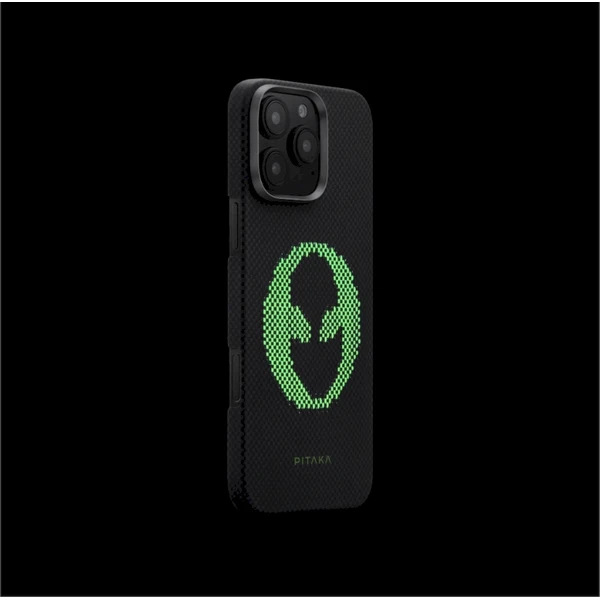 Pitaka x Aries Tactile Woven Case kryt iPhone 16 Pro Max Alien - Puzdra - Obrázok TA88000O01