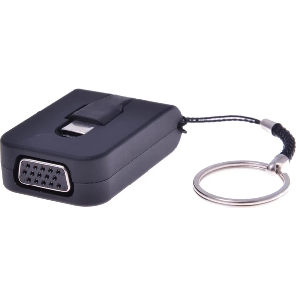 PremiumCord USB-C/VGA redukcia čierna - Káble a redukcie - Obrázok TAH0000401
