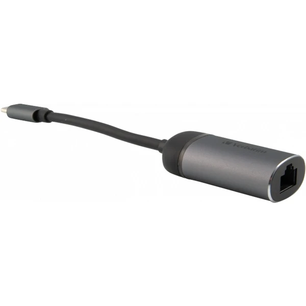 Verbatim USB-C/Gigabit Ethernet adaptér - Sieťové karty - Hlavný obrázok
