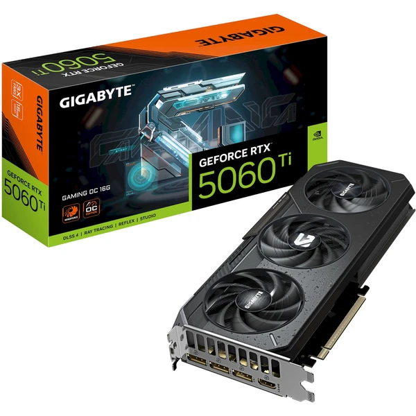GIGABYTE NVIDIA GeForce RTX 5060 Ti GAMING OC 16G - Grafické karty - Obrázok TAQF000N01
