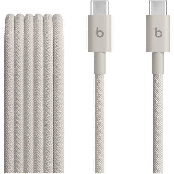 Apple Beats USB-C/USB-C Woven kábel 1,5m kamienkovo ??šedý
