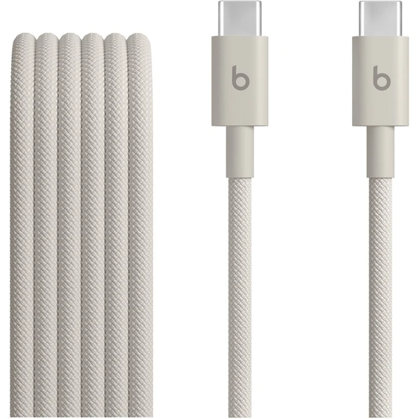 Apple Beats USB-C/USB-C napájací kábel 60W 1,5m kamienkovo sivý - Káble a redukcie - Hlavný obrázok