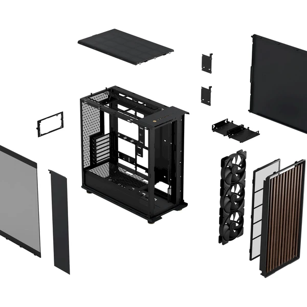 Fractal Design North XL (RC) čierna - Počítačové skrine - Obrázok TB1F000K01