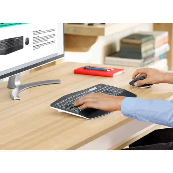 Logitech MK850 Performance bezdrôtová klávesnica s myšou US čierna - Klávesnicové sety - Obrázok TCFA300301