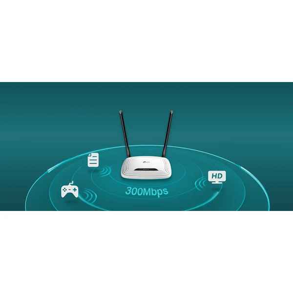 TP-Link TL-WR841N Wi-Fi 4 router biely - Wi-Fi routery - Obrázok TCKN600301