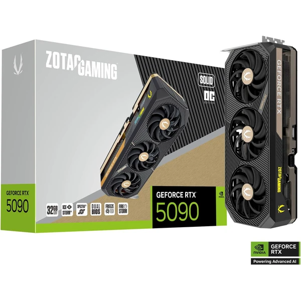 ZOTAC NVIDIA GeForce RTX 5090 SOLID OC - Grafické karty - Obrázok TCLI000K01