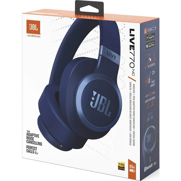 JBL Live 770NC modrá - Slúchadlá - Obrázok TD20000N01