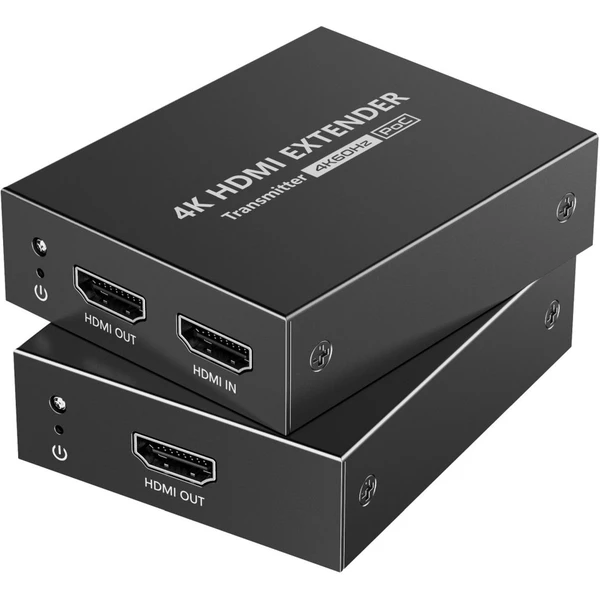 PremiumCord 4K@60Hz HDMI2.0 extender na 50m cez jeden kábel Cat6/6a HDR10 - Ostatné - Hlavný obrázok