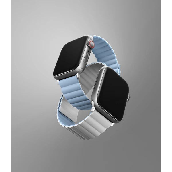 UNIQ Revix obojstranný remienok pre Apple Watch 42/41/40/38mm Arctic (biely/modrý) - Remienky - Obrázok TDHMF00101