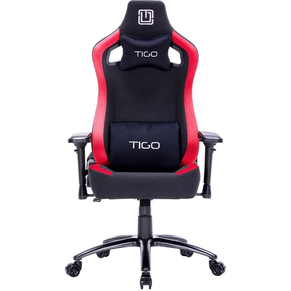 TIGO Raider herná stolička čiernočervená - Stoličky - Hlavný obrázok