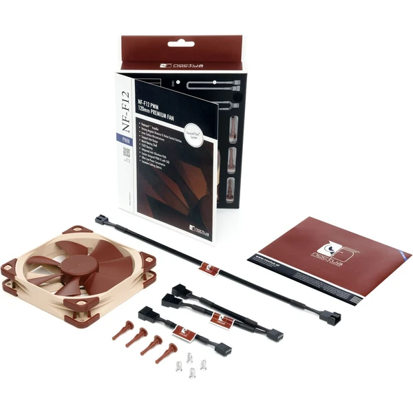 Noctua NF-F12 PWM - Ventilátory pre PC - Obrázok TDN4000L01