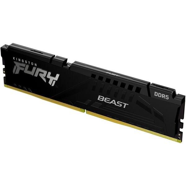 E-shop Kingston FURY Beast Black DDR5 8GB 6000MT/s CL36 DIMM (1x8GB) EXPO/XMP