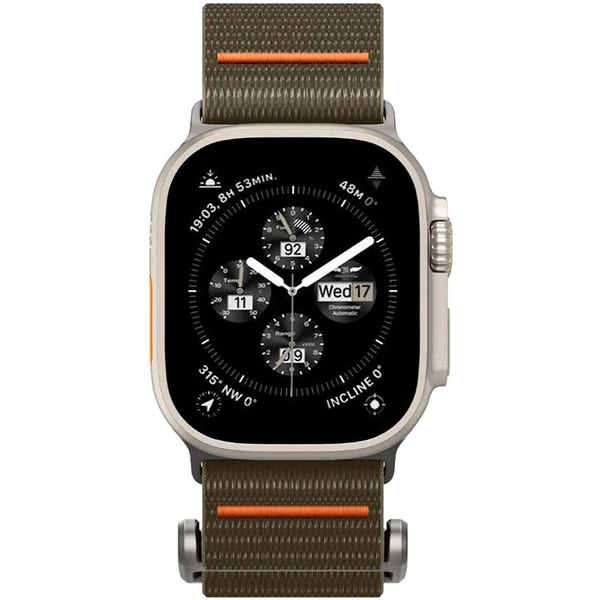 Spigen DuraPro Flex Ultra remienok Apple Watch 49/46/45/44/42mm zelený - Remienky - Obrázok TEC5000L01