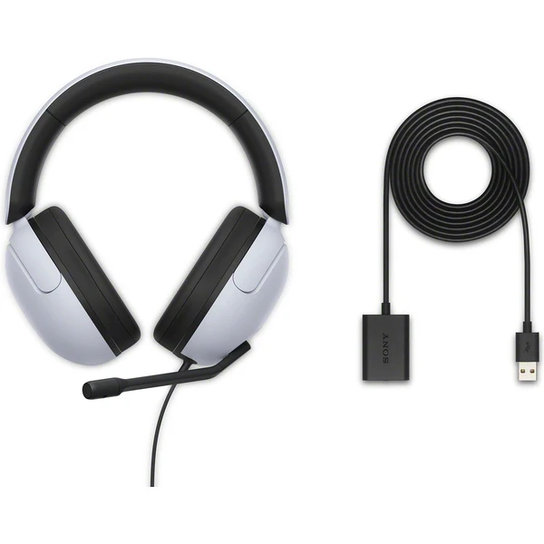 Sony Inzone H3 herné slúchadlá biela - Slúchadlá - Obrázok TEDR100501