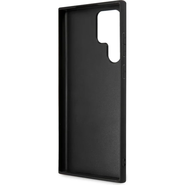 Guess PU 4G Metal Logo kryt Samsung Galaxy S23 Ultra sivý - Puzdra - Obrázok TEIL300401