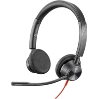 Poly Blackwire 3325 Stereo USB-C Headset +3.5mm Plug + USB-C/A Adapter - Slúchadlá