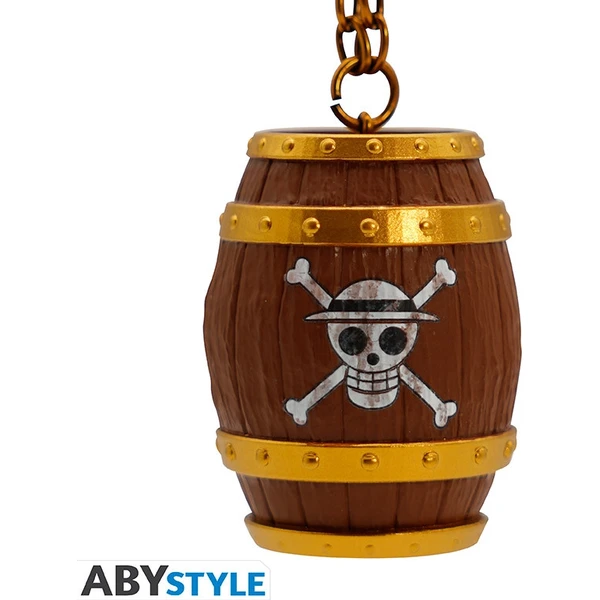 3D kľúčenka Abysse Corp One Piece - Barrel - Kľúčenky - Hlavný obrázok