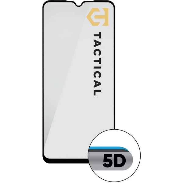 Tactical Glass Shield 5D sklo pre Samsung Galaxy A33 5G čierne - Ochranné fólie a sklo - Obrázok TEYQ100501
