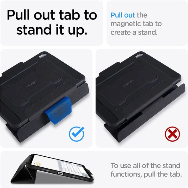 Spigen Rugged Armor Pro puzdro iPad Air 10,9" (22/20)/11" (24/25/26) - Puzdra - Obrázok TF75000J01