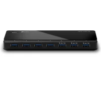 TP-Link UH700 HUB 7v1, čierny - USB huby