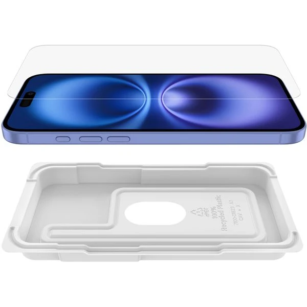 Belkin SCREENFORCE™ Invisiglass Anti-Microbial sklo iPhone 16 Plus/15 Plus/14 Pre Max - Ochranné fólie a sklo - Obrázok TFNB000J01