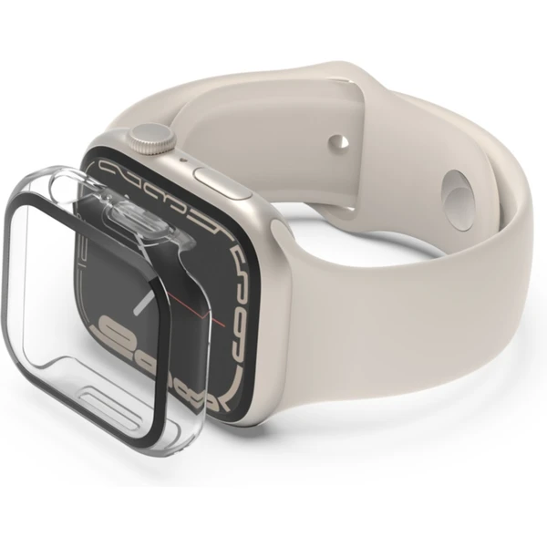 Belkin Screenforce TemperedCurve 2-in-1 Apple Watch Series 4/5/6/SE/7 (40/41mm) číre - Puzdra - Hlavný obrázok