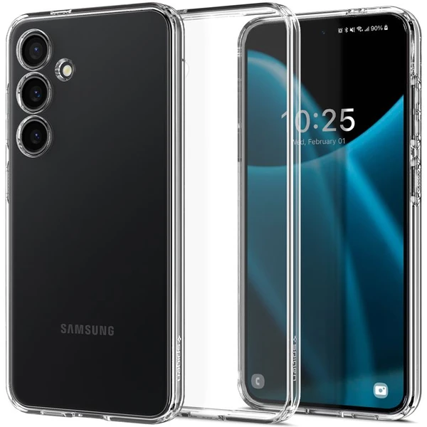 Spigen Liquid Crystal kryt Samsung Galaxy S24 číry - Puzdra - Hlavný obrázok