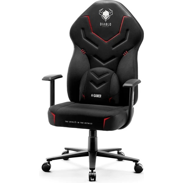 Diablo X-Gamer 2.0 Normal Size hracia stolička čierna - Stoličky - Obrázok TI2G000K01