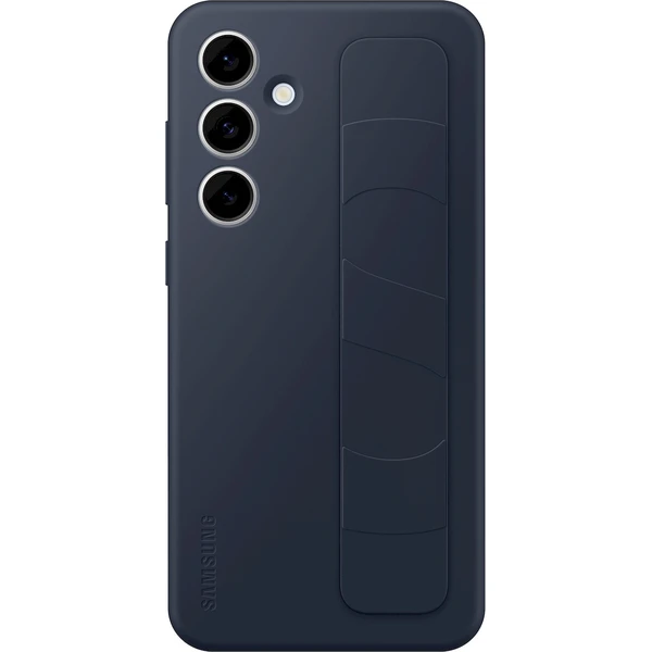 Samsung Standing Grip Case Galaxy S24 FE modrý/čierny - Puzdra - Hlavný obrázok