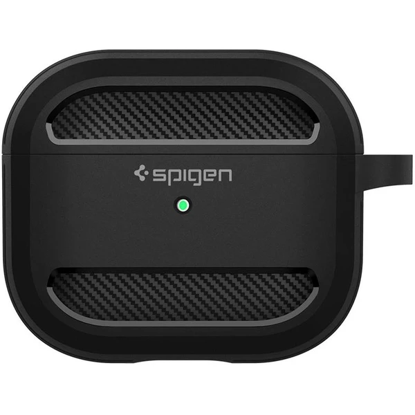 Spigen Rugged Armor púzdro pre AirPods 3 čierne - Puzdra - Obrázok TII0100501