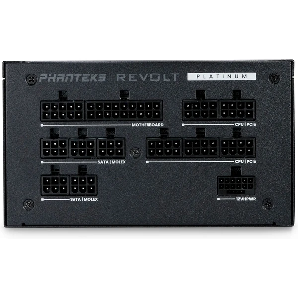Phanteks Revolt 1200W Platinum 1200W čierny - Zdroje - Obrázok TINF000K01