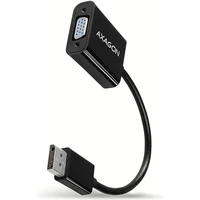 AXAGON DisplayPort/VGA redukcia 0,2m čierna - Káble a redukcie