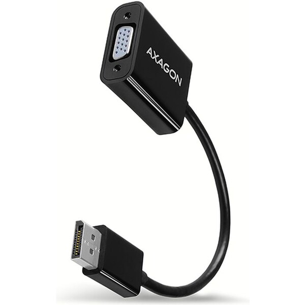E-shop AXAGON DisplayPort/VGA redukcia 0,2m čierna
