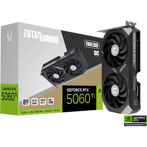 ZOTAC NVIDIA GeForce RTX 5060 Ti Twin Edge OC - Grafické karty - Obrázok TJLI000K01