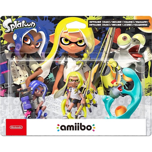 Figúrka amiibo Splatoon 3 3-Pack