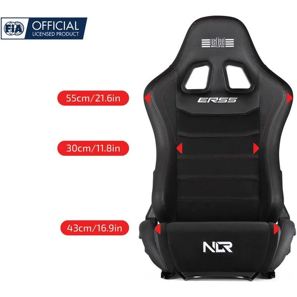 Next Level Racing ELITE ERS5 Reclining Seat Leather & Suede Edition herná sedačka - Herné sedačky - Obrázok TKBK000K01