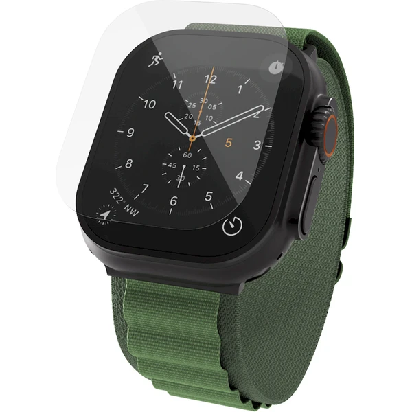 Epico SlimCeramic 3D ochranné sklo pre Apple Watch Ultra 49mm s jednokrokovým aplikátorom - Ochranné fólie a sklo - Hlavný obrázok