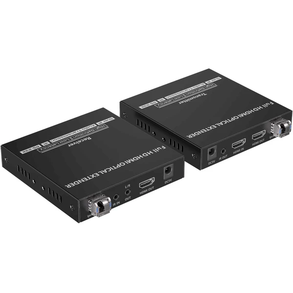 PremiumCord Optický HDMI extender FULL HD 1080 až na 40km - Ostatné - Hlavný obrázok