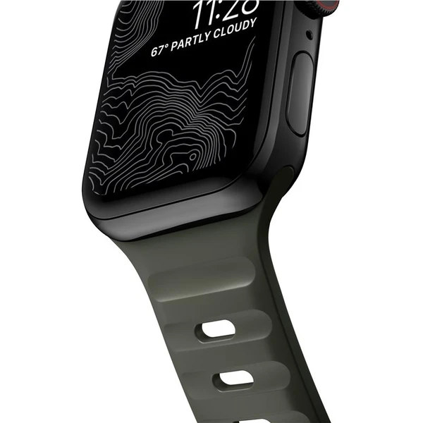 Nomad Sport Strap M/L remienok pre Apple Watch Ultra 49/45/44/42 mm Ash Green - Remienky - Obrázok TKNW600301
