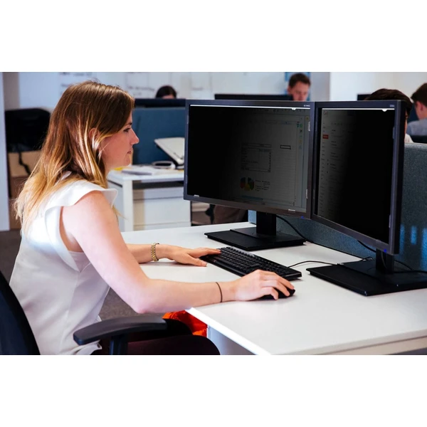 Targus Privacy Screen 24" (16:9) ochranné sklo s privátnym filtrom - Privátne filtre - Obrázok TMRZ100401