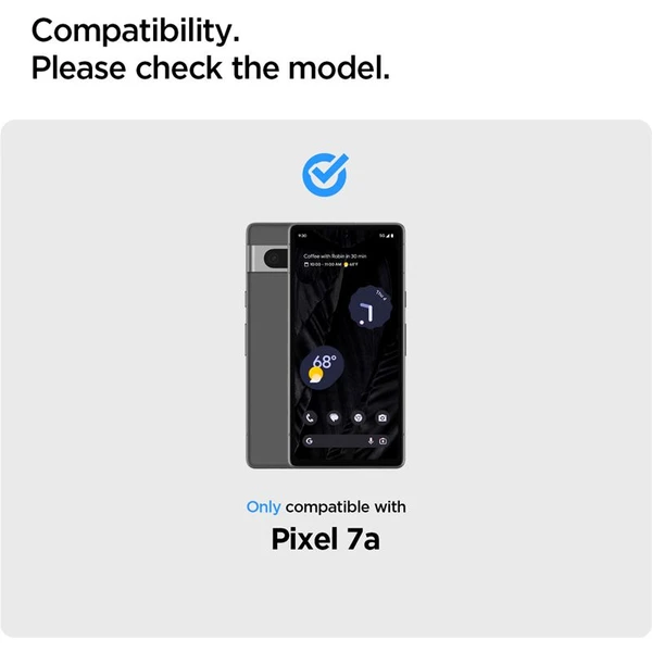 Spigen Glass AlignMaster 2 Pack tvrdené sklo pre Google Pixel 7a číre - Ochranné fólie a sklo - Obrázok TMV1000701