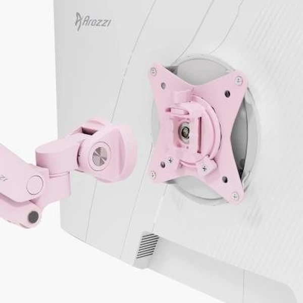 AROZZI ALZARE NEO stolný držiak pre monitor ružový - Držiaky pre obrazovky - Obrázok TNUJ000K01