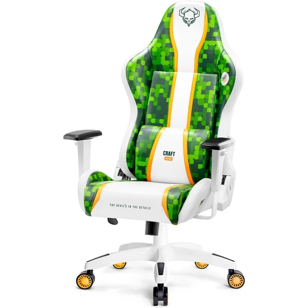 Diablo X-One 2.0 Craft King Size herné stoličky bielo-zelená - Stoličky - Obrázok TO2G000K01