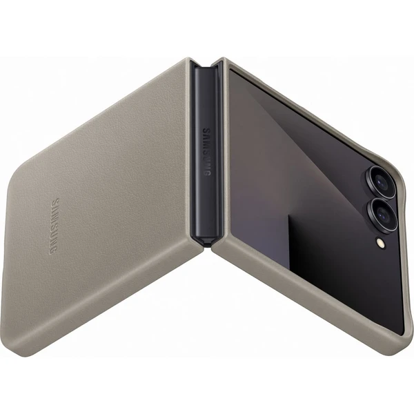 Samsung Kindsuit Case ochranný kryt Galaxy Z Flip7 šedohnedý - Puzdra - Obrázok TOGE000K01