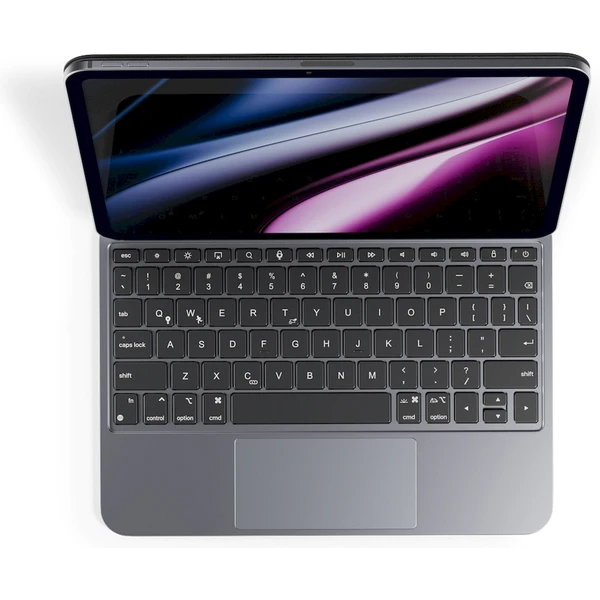 Epico UltraBoard tenká hliníková klávesnica s puzdrom pre Apple iPad Pro 11"/Air 11" (M1/M2/M3) US  - Puzdra s klávesnicou - Obrázok TOHJ000K01