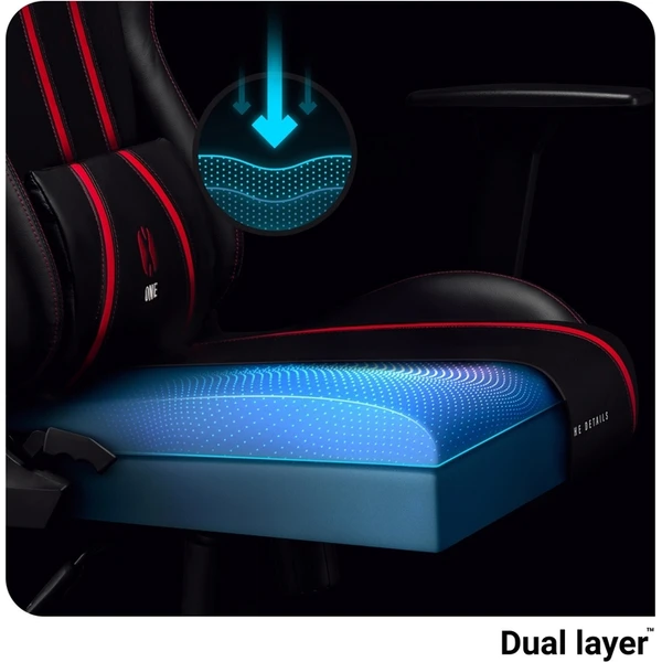 Diablo X-One 2.0 Small herná stolička čierno-červená - Stoličky - Obrázok TP2G000K01