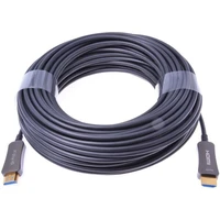 PremiumCord HDMI 2.0/HDMI 2.0 optický kábel s ethernetom 4K 50m čierny - Káble a redukcie